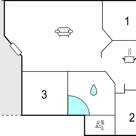 Σπίτι διακοπών 3 Bedroom Beautiful In Juelsminde *